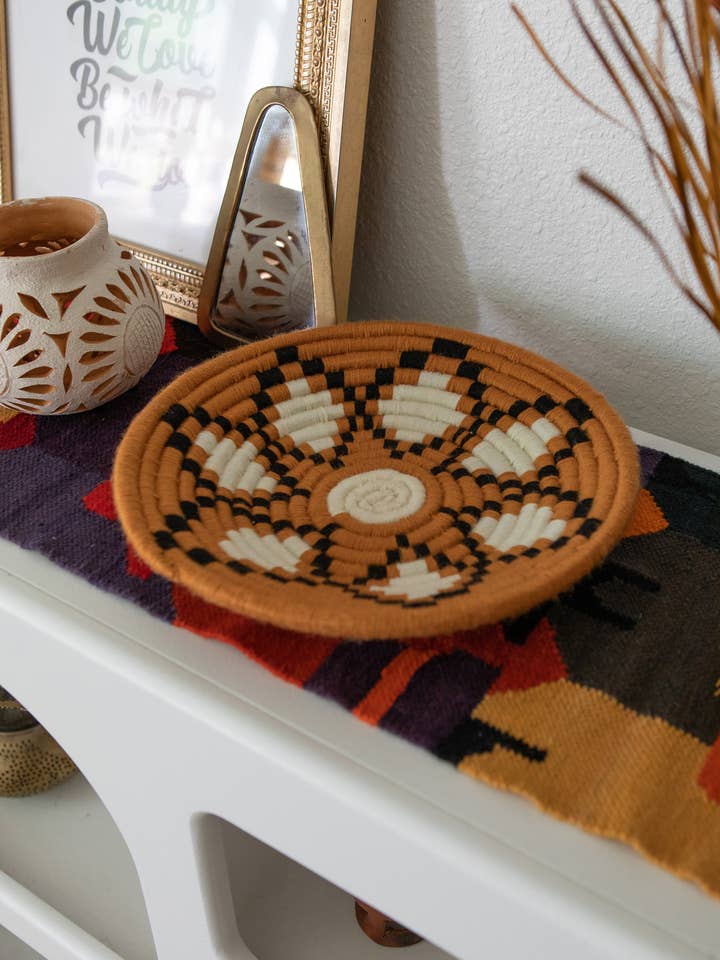 Kef - Berber Flat Decorative Basket for wholesale by Molave