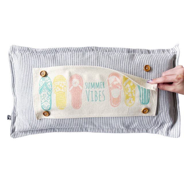 PillowPanels - Wholesale Sign - PANEL ONLY: Huckle Berry WELCOME2