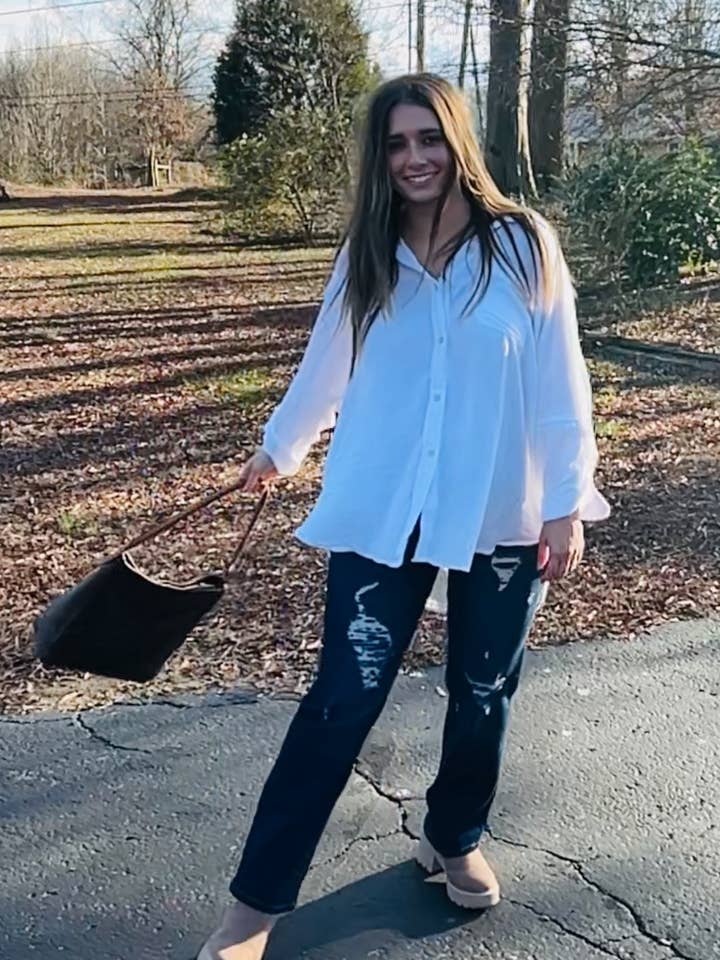 Jeans Distressed Denim Plus size for wholesale by Billee' by Billie