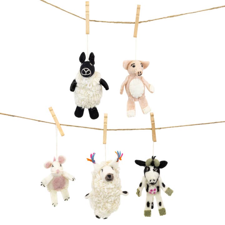 dZi Handmade – Engroshandel Pynt – Lama Wild Woolie3