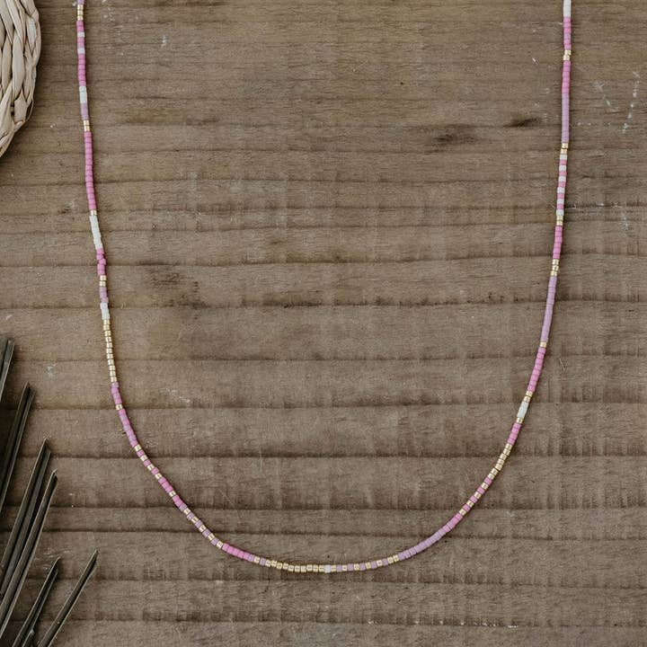 vibrations necklace-cherry blossom for wholesale by Wild Abandon Jewelry