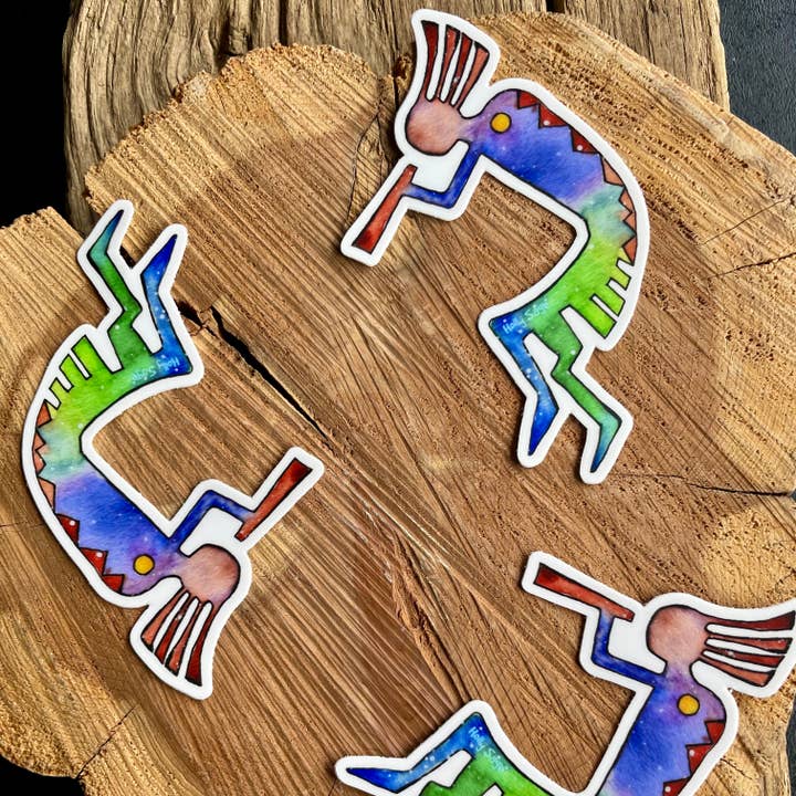 Holly Sage Art - Wholesale Sticker - Kokopelli Sticker