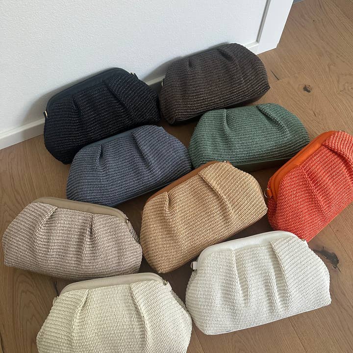 Zhade - Wholesale Pouch - Women's - SAMUI - raffia clutch