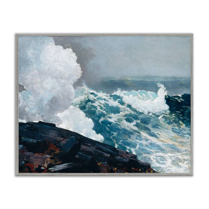 Stupell Industries - Wholesale Wall Sign - Ocean Waves & Cliffs - Framed Wall Art18