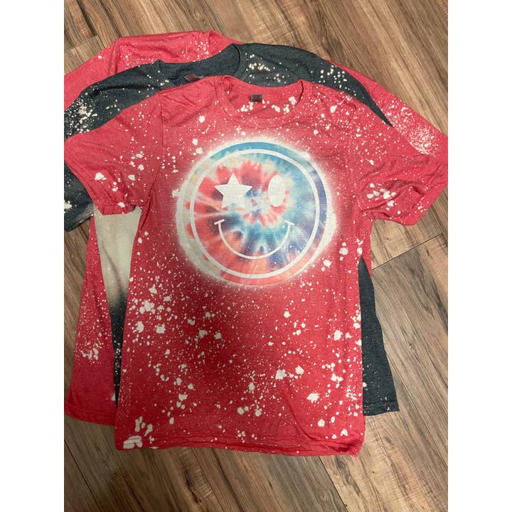 Tye Dye Smiley for wholesale by Cypress Slough Outfitters