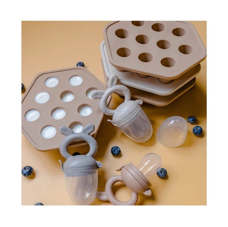Tyhan - Wholesale Food Storage Cubes - Kids & Baby - Silicone Breast Milk Freezer Tray + Matching Feeder!2