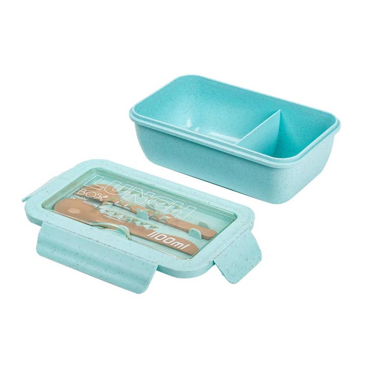 Luciano Gourmet - Wholesale Lunch Bag/Box - Luciano Gourmet Bento Lunch Box with Cutlery Set, 2 col.