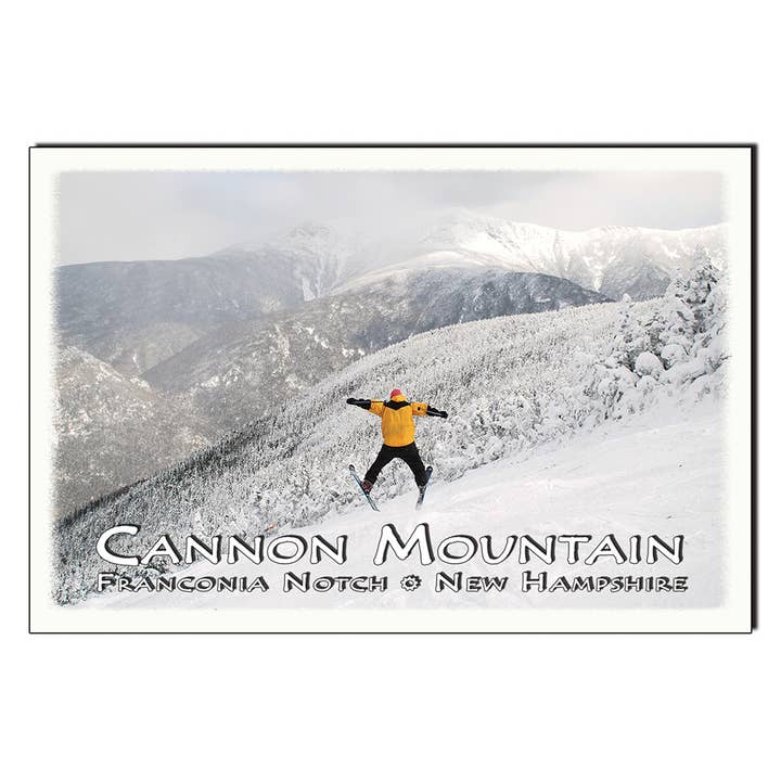 #9133 Carte postale de saut à ski Cannon pour la vente par White Mountain Images