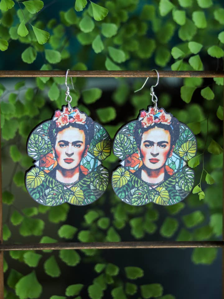 Frida Khalo Earrings for wholesale by Ragavon