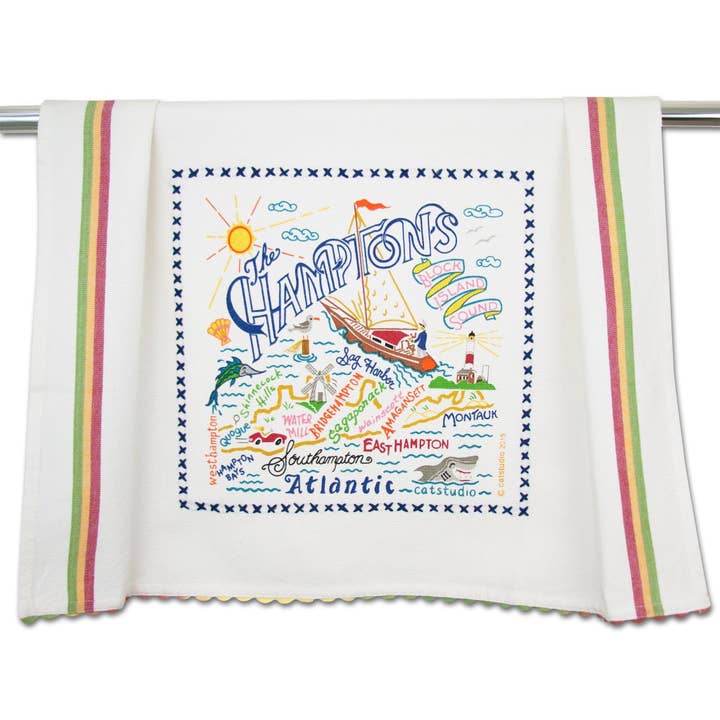 catstudio - Wholesale Tea Towel - Hamptons Dish Towel
