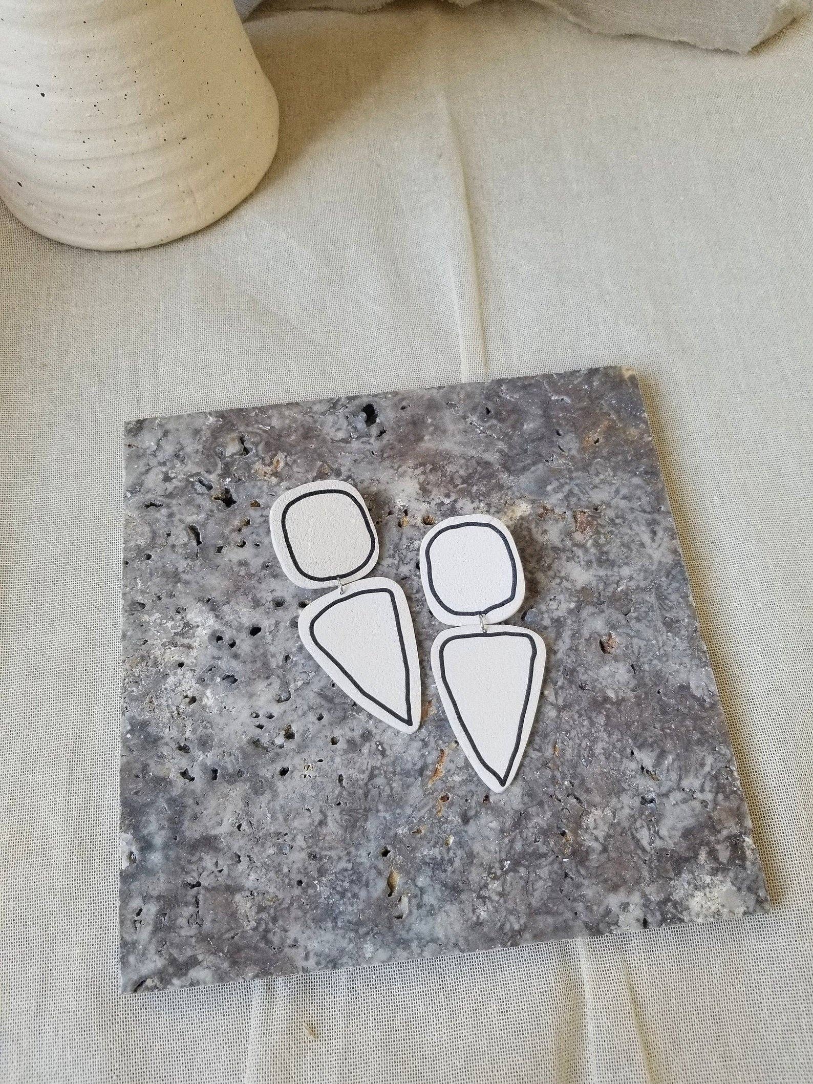 That Clay Girl Co. - Wholesale Dangle Earrings - Polymer Clay Earrings | Textured Earrings | Organic Earrings12