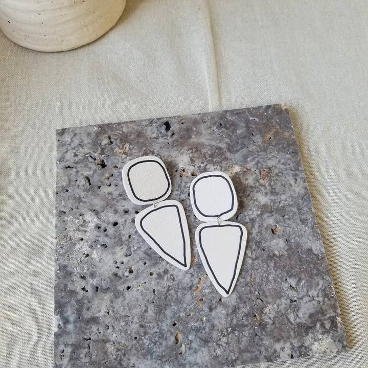 That Clay Girl Co. - Wholesale Dangle Earrings - Polymer Clay Earrings | Textured Earrings | Organic Earrings12