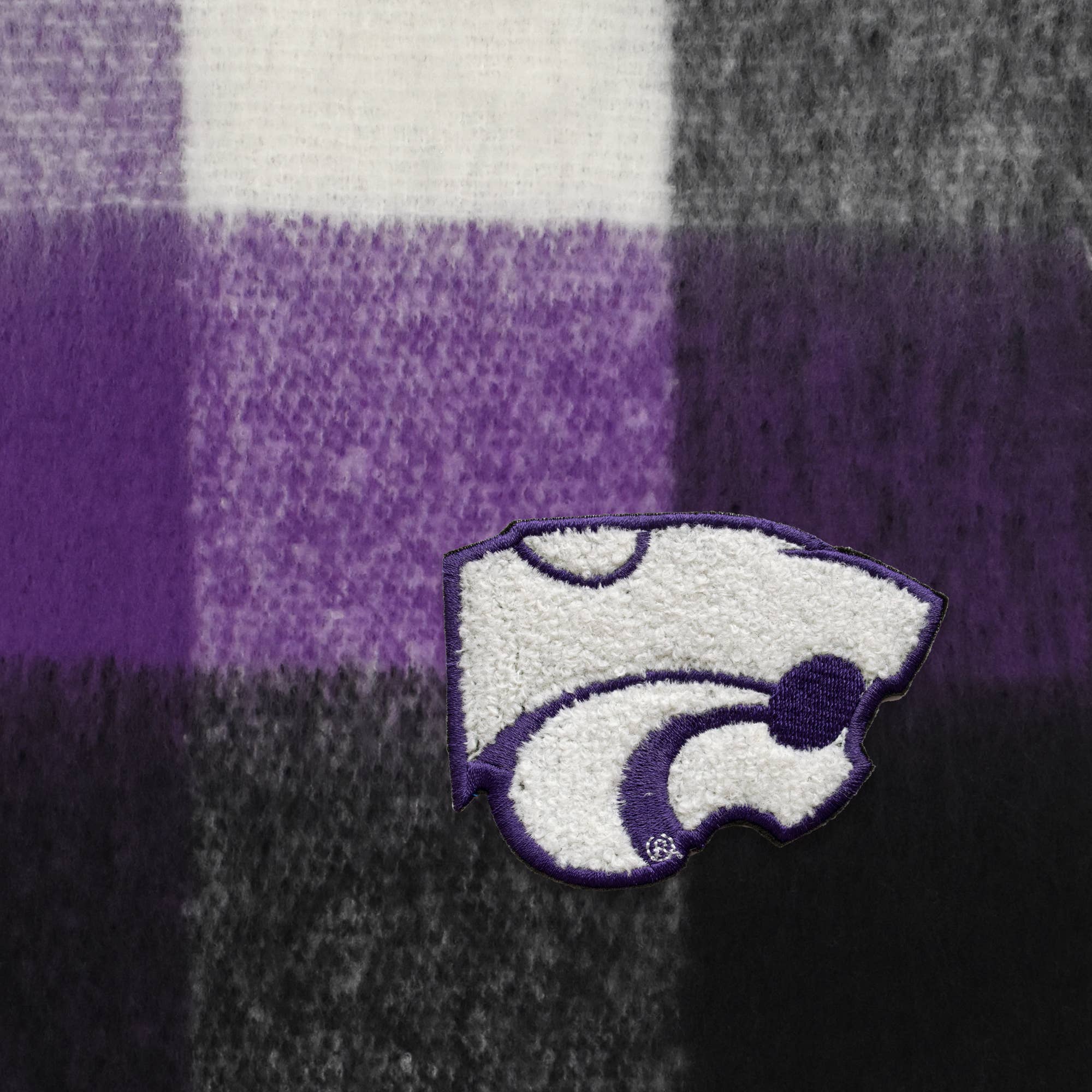 Little Earth Productions - Wholesale Scarf - Unisex - NCAA Kansas State Wildcats Super Soft Scarf3