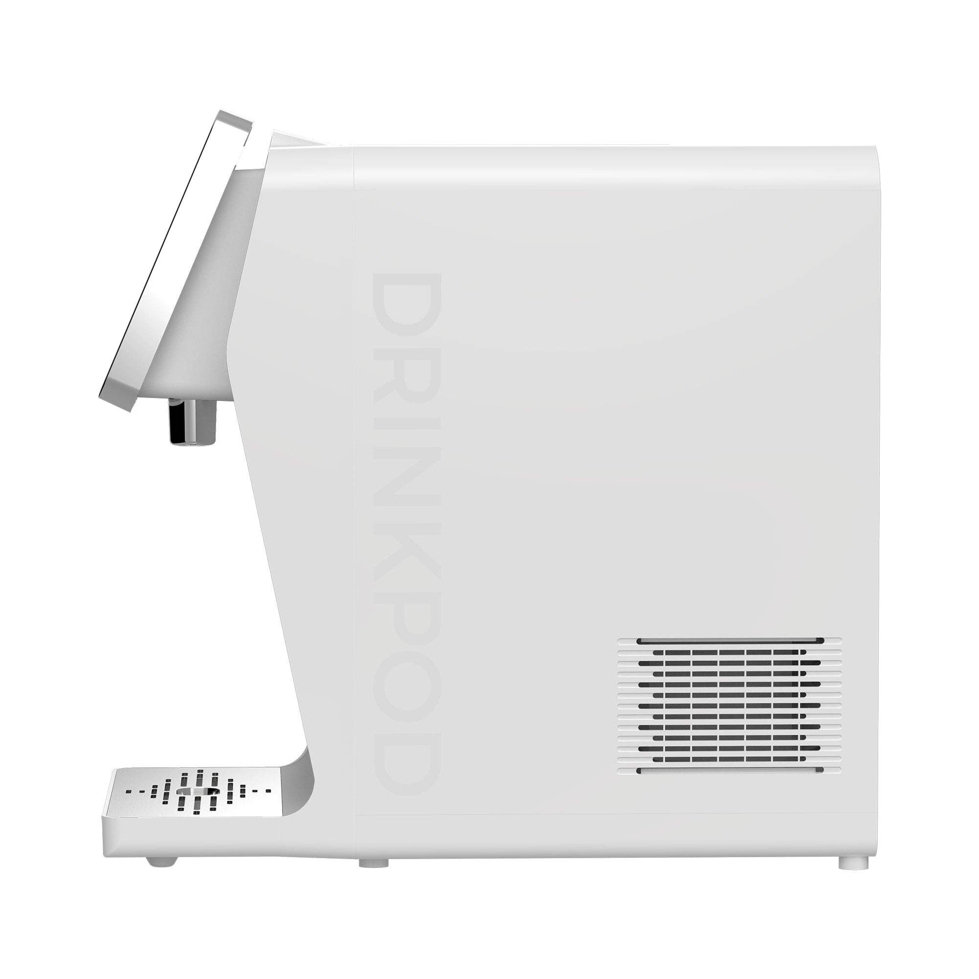 DRINKPOD LLC - Wholesale Kitchen Appliance - Countertop Bottleless Cooler Pro Series with 1000 Touch Controls, Ultra Violet Sterilization and Ultra Plus 3 Filtration in White2