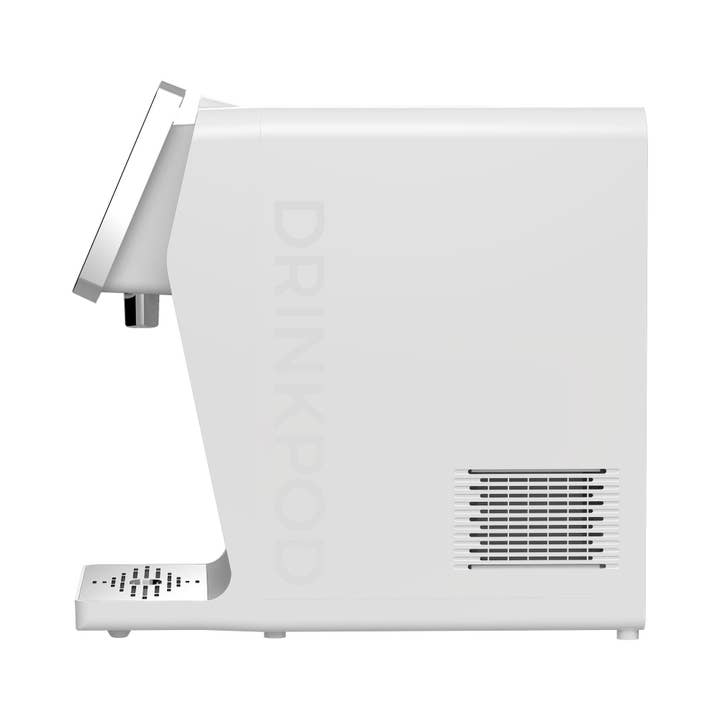 DRINKPOD LLC - Wholesale Kitchen Appliance - Countertop Bottleless Cooler Pro Series with 1000 Touch Controls, Ultra Violet Sterilization and Ultra Plus 3 Filtration in White2