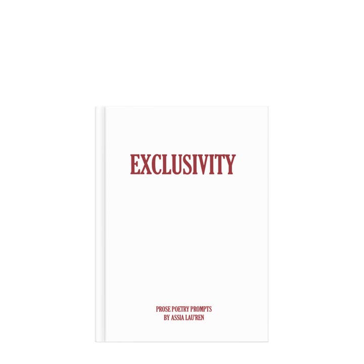 EXCLUSIVITÉ (POÉSIE) pour la vente par Books by Assia Lau'ren