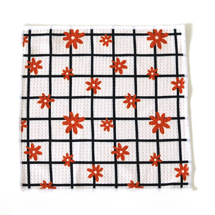 DAISY MICROFIBER - DISH CLOTH for wholesale by Wildwood Landing