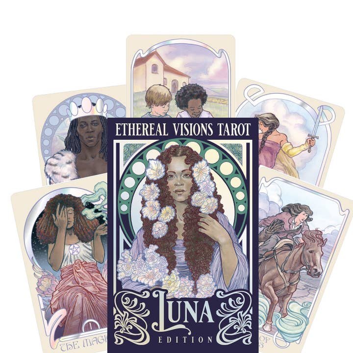 Cardshouse - Wholesale Tarot Cards - Ethereal Visions Tarot Luna Edition Tarot Cards Us Games Sys