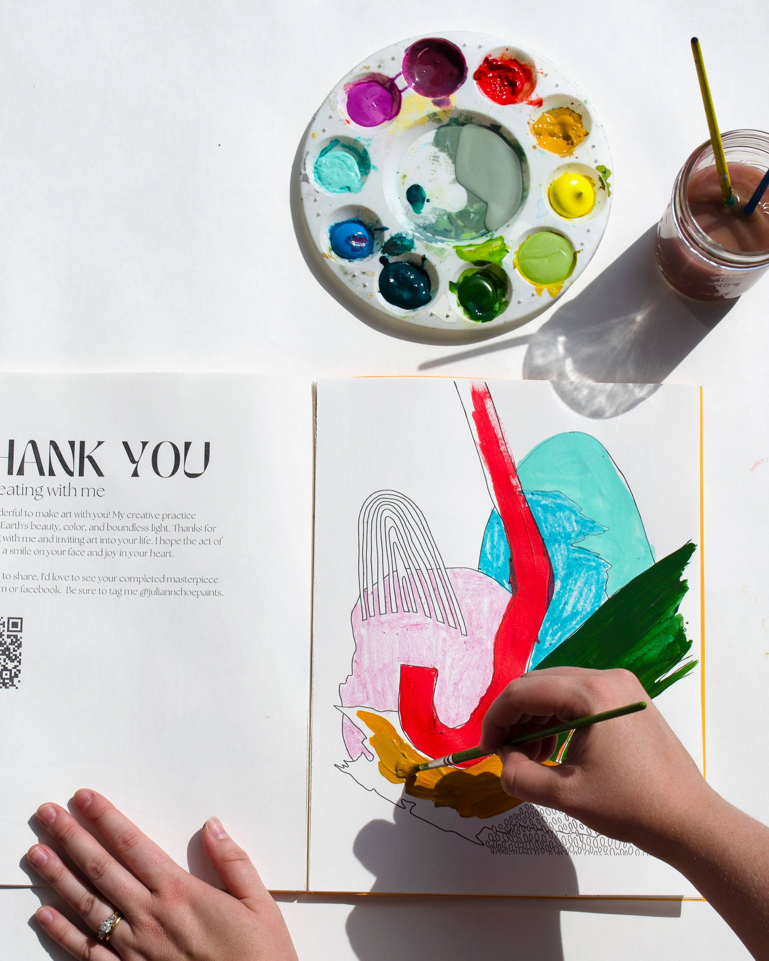 Juliann Choe - Wholesale Coloring & Activity Book - Adult - Mixed Media Coloring Book3