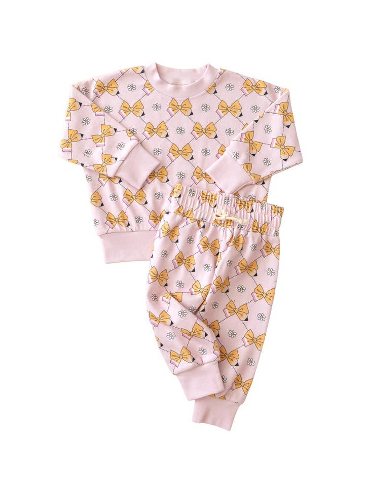 Lucky Panda Kids - Wholesale Lounge Set - Kids - Jogger Set | Pixie Pencil11