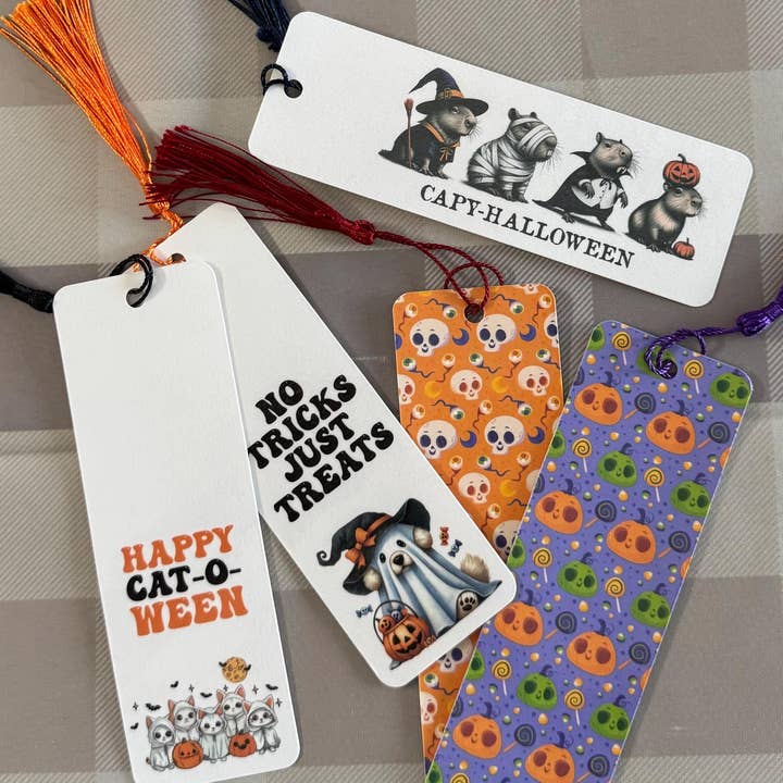 Herbst Kürbis-Gewürz Niedliches Lesezeichen für Bücherliebhaber für den Großhandel von S&Y Brand Paper co.