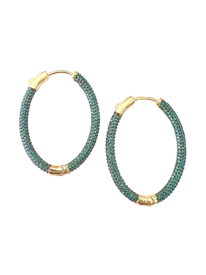Madison Hoop Earring for wholesale by Gemelli