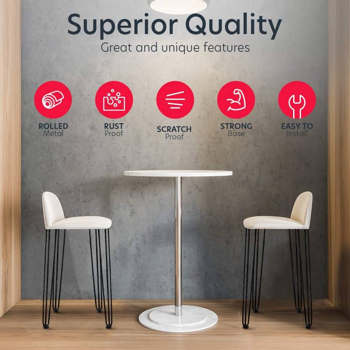 Toysical - Wholesale Console Table - EconoHome Metal Hairpin Legs 20'' Furniture & DIY Projects
