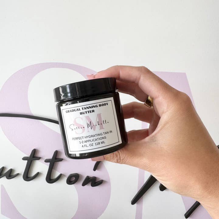 Sutton Michelle Designs - Wholesale Self-Tanner - Gradual tanning body butter - self tanner