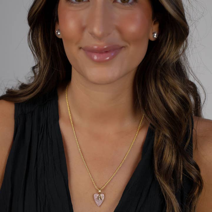 The Sis Kiss – wholesale Individual charm/pendant – Solid Initial Charm5