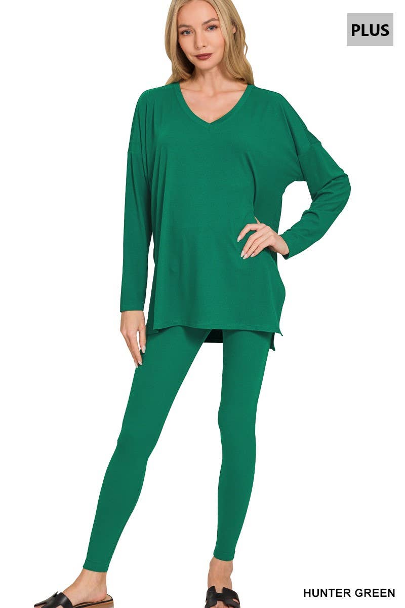 42POPS - Vente Ensemble de vêtements d'intérieur – femme - ".._ Ensemble de détente en microfibre Plus60