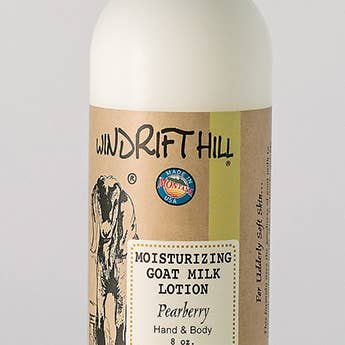 Windrift Hill Goat Milk Skincare - Wholesale Body Cream/Lotion - Pearberry Goat Milk Lotion