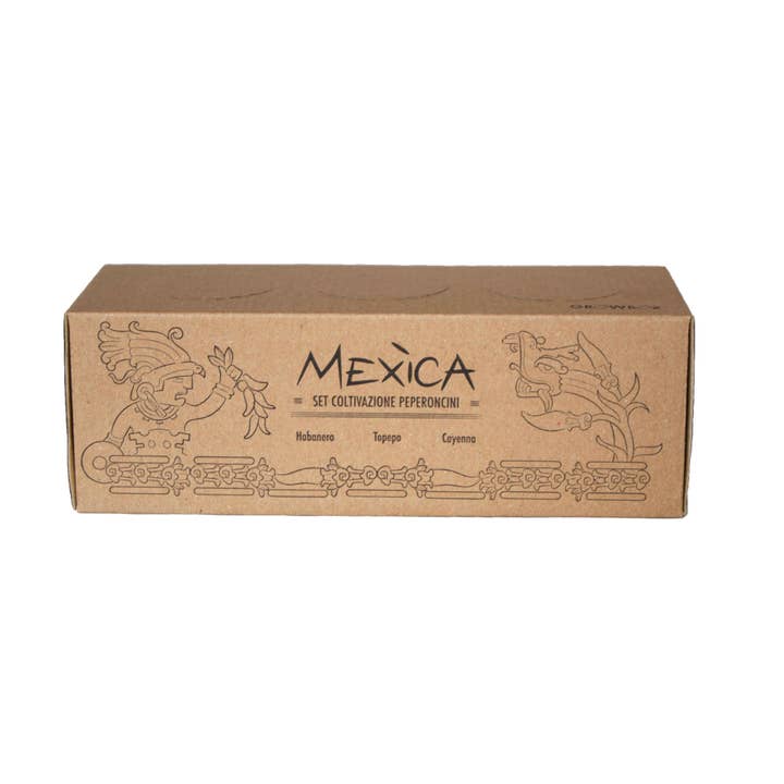 Mexìca sowing kit - hot peppers for wholesale by GROWBOX