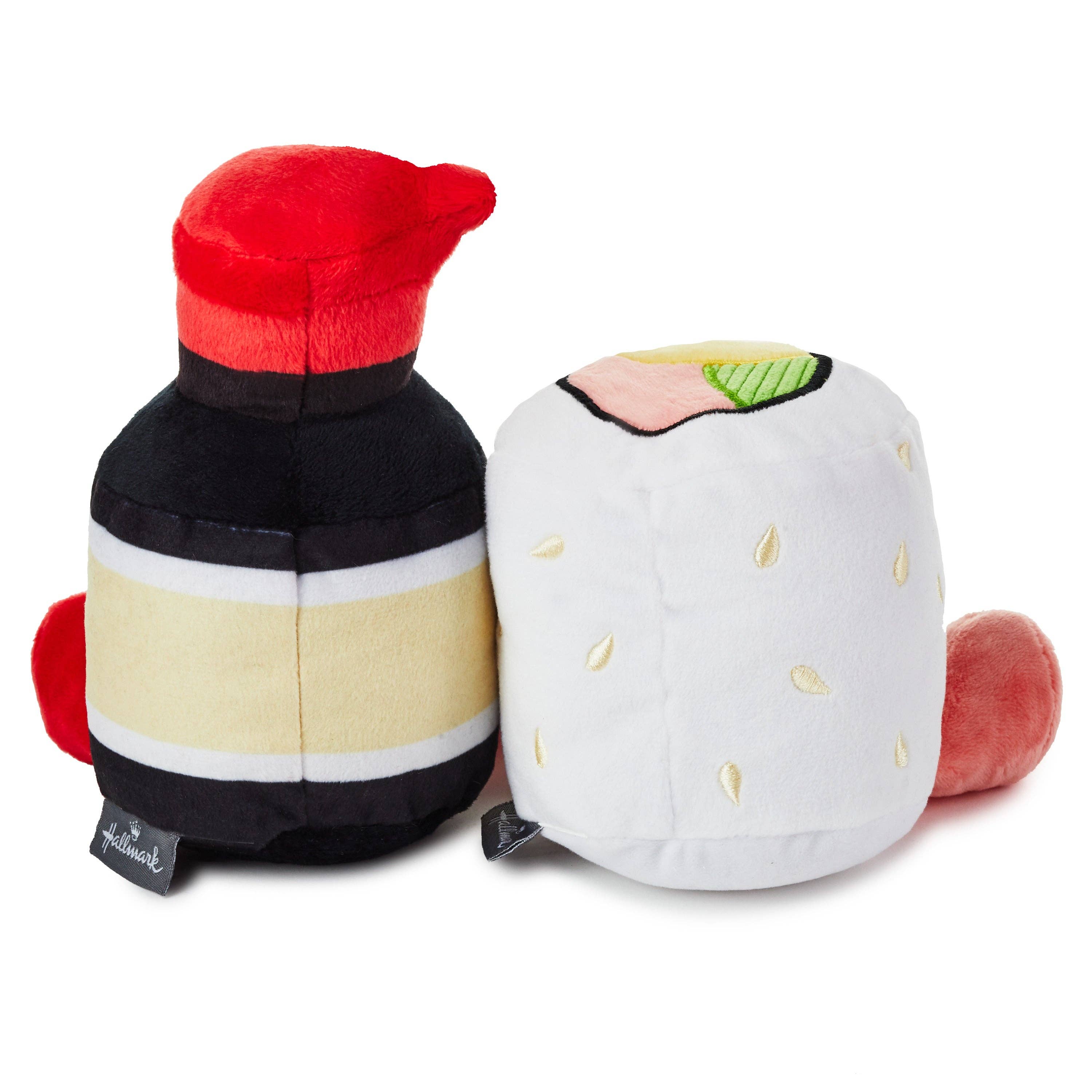 Hallmark – wholesale Stuffed/plush toy – Kids & baby – Better Together Sushi & Soy Sauce Magnetic Soft Toy Pair3