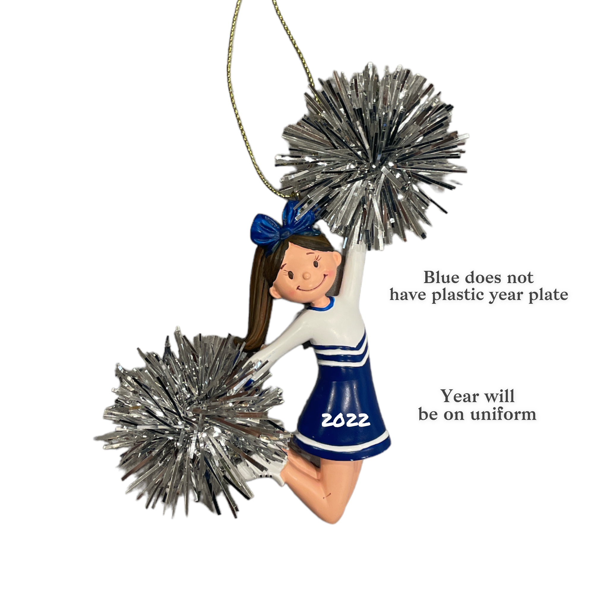 Noel Box - Vente Objets de décoration - Ornement de pom-pom girl personnalisé5