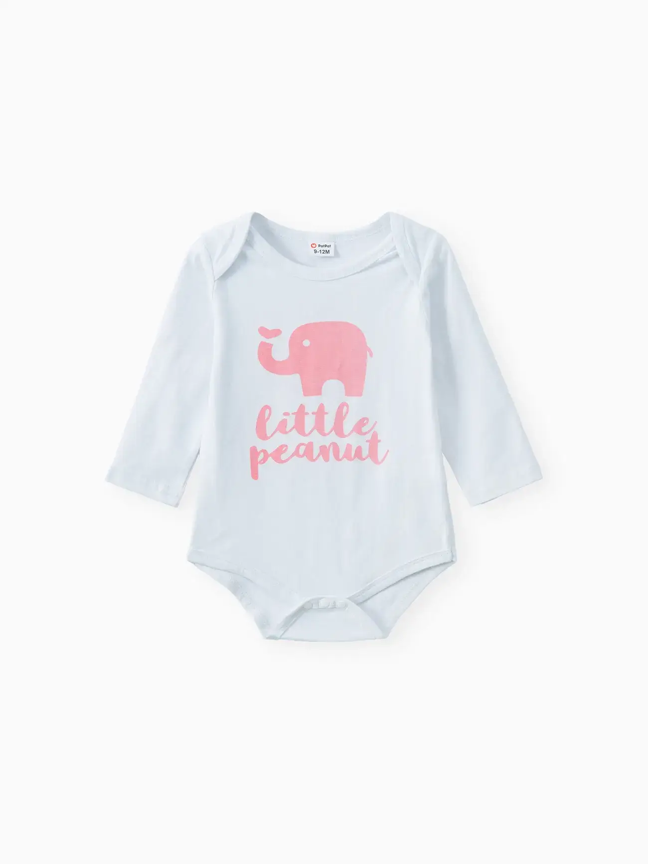 PatPat - Wholesale Clothing Set - Baby - 3-Piece Baby “LITTLE PEANUT” Bodysuit, Pants & Hat4