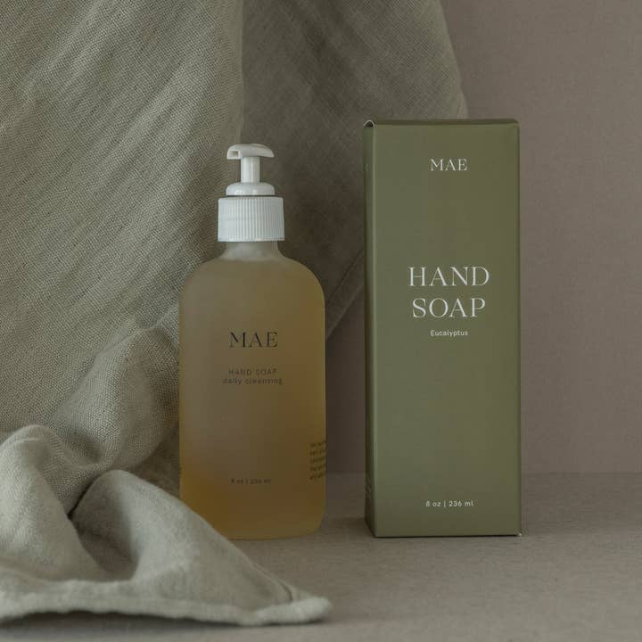 MAE - Wholesale Hand Soap/Wash - Eucalyptus Clean Hand Soap - Vegan, Essential Oil0