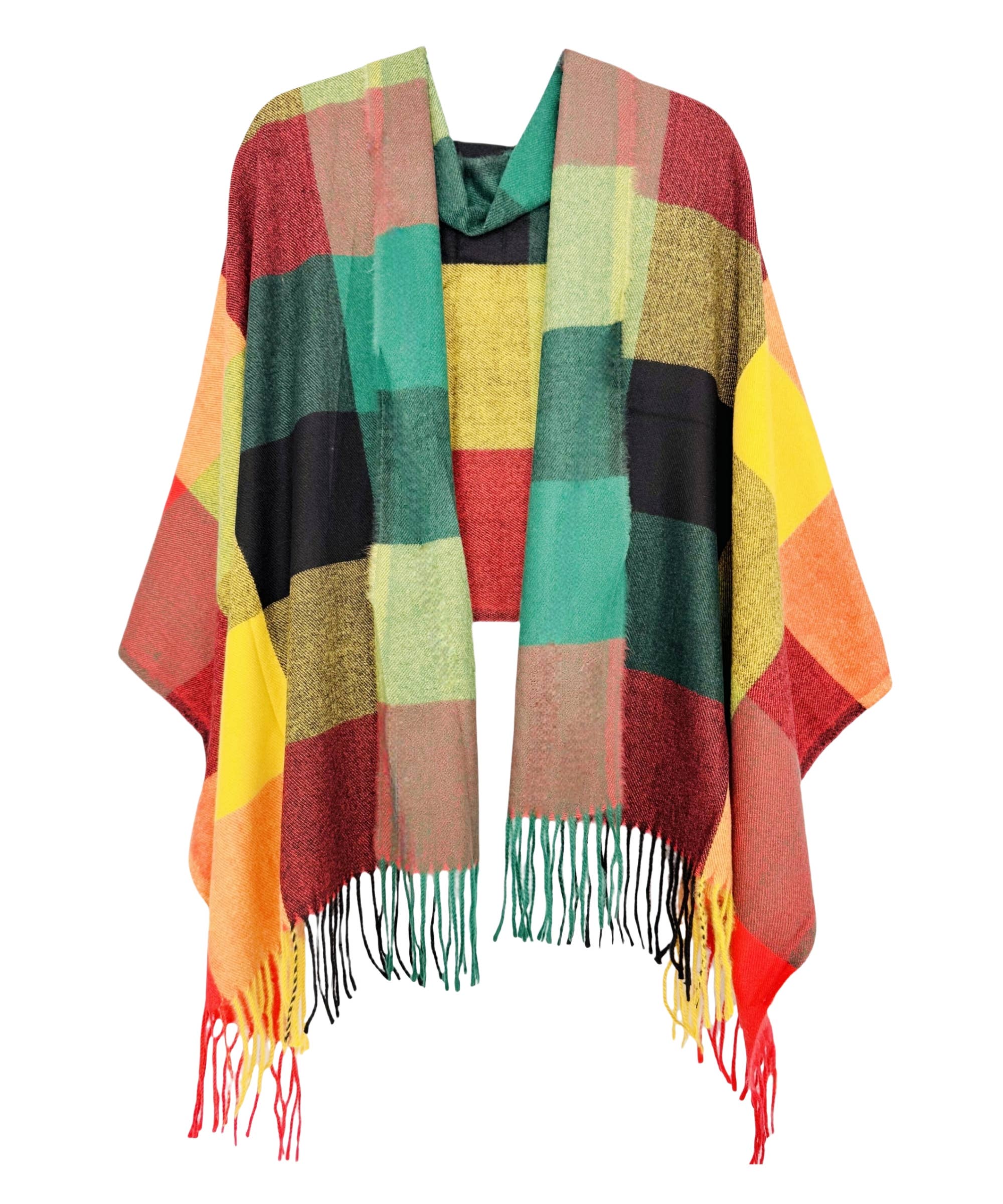 JC Sunny Fashion – Wrap - Mulher por atacado – 23 Cores! Manta Envolvente de Blocos de Cor Mais Suave que Caxemira9