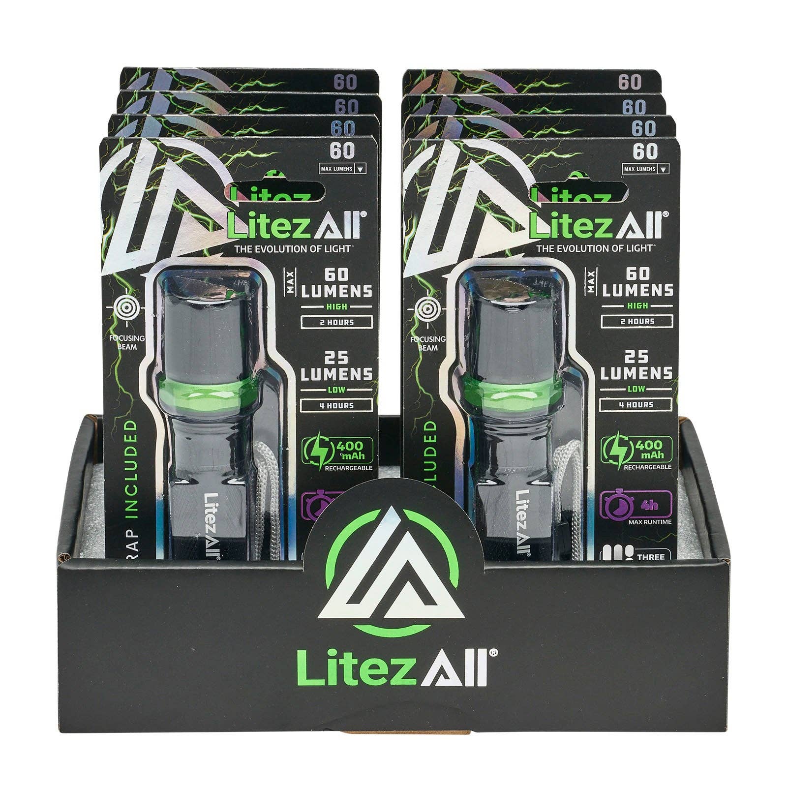 LitezAll - Wholesale Flashlight - LitezAll Rechargeable Mini Tactical Flashlight13