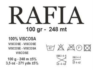 Borgo de' Pazzi - Firenze – wholesale Garn – Rafia 100 gram2