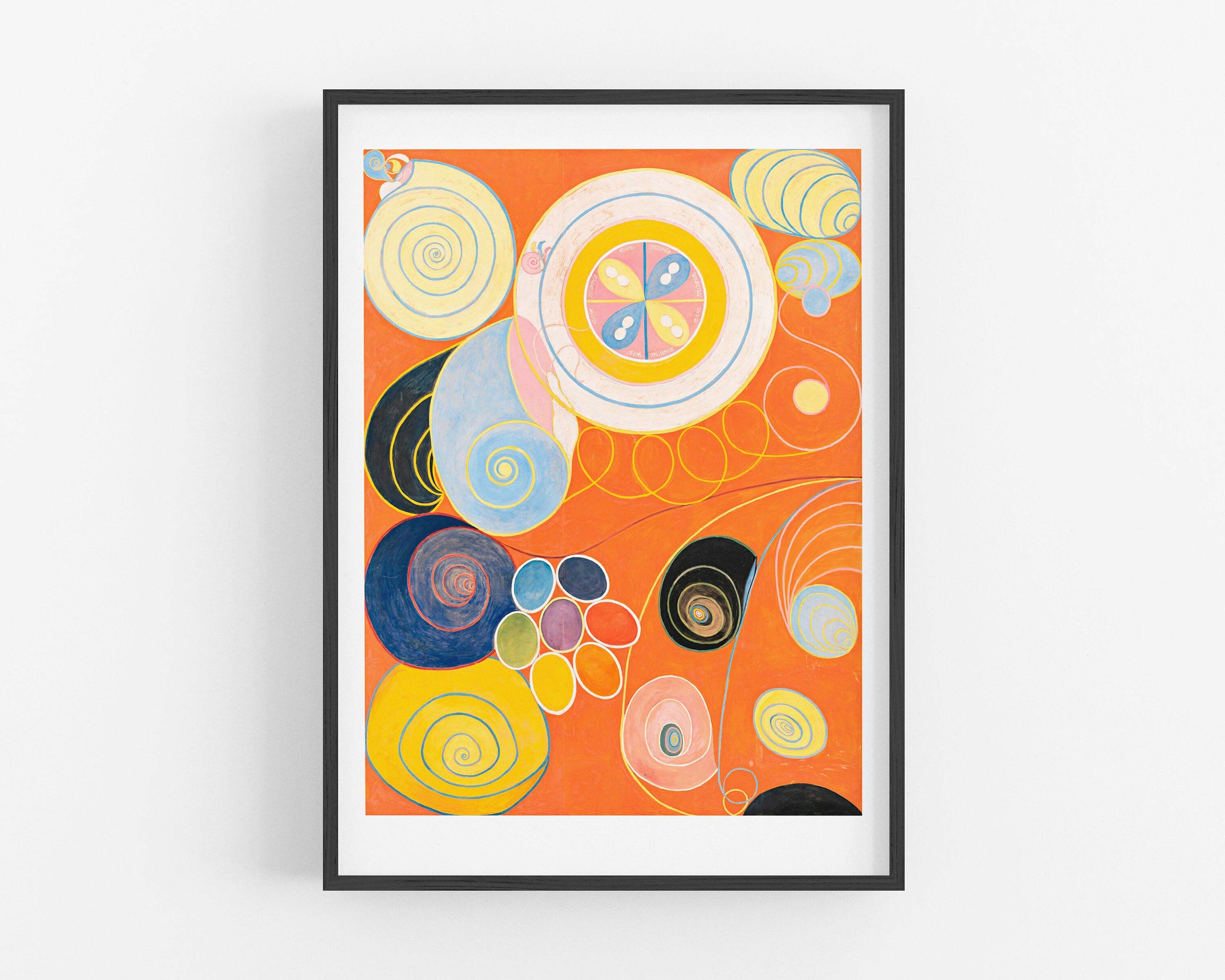 Rock Paper Scissors Wall Art - Wholesale Art Print - Vintage Hilma af Klint abstract art | Feminist art | Giclée1