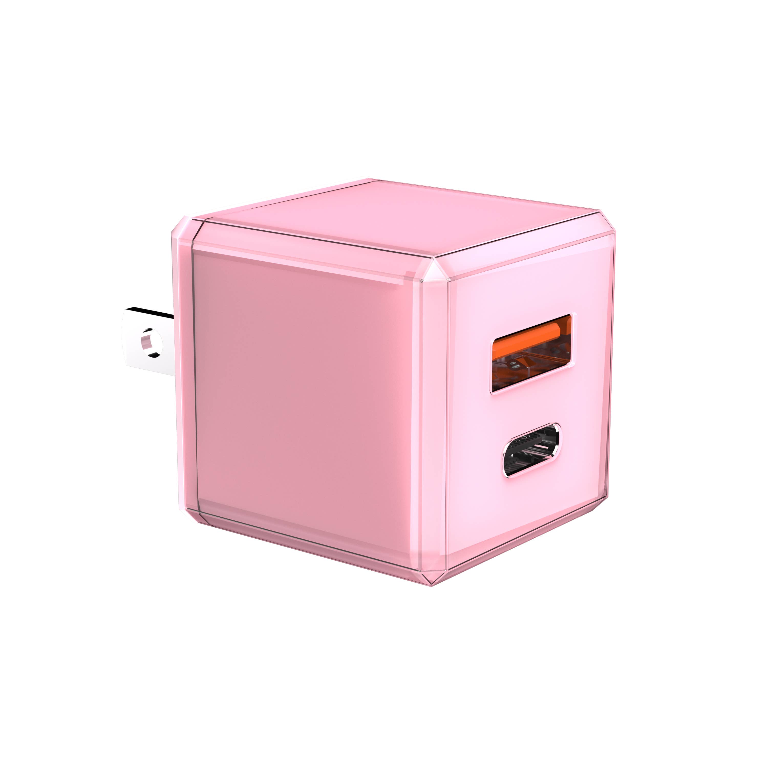 LAX Gadgets - Vente Chargeurs portables - Chargeur mural rapide USB 20 W, design cubique, emballage de vente au détail18