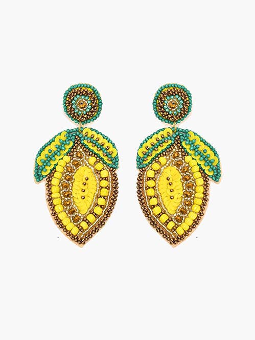 Orecchini Positano Lemon per la vendita all'ingrosso da parte di America & Beyond