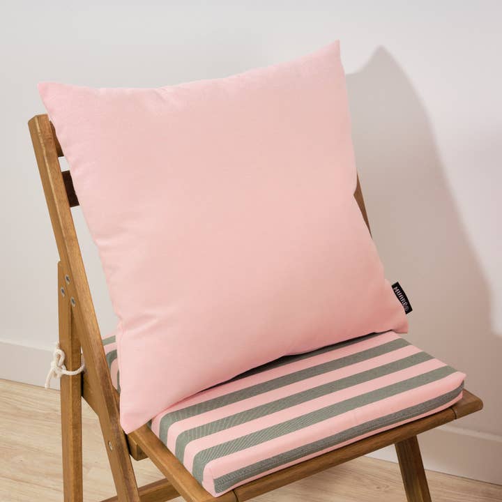SG HOGAR - Vendita all'ingrosso Cuscini per sedie - Fodera per cuscino Maglia Liso rosa 50x50 cm