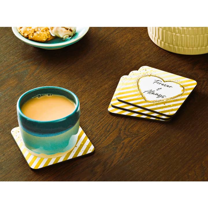 Sous-verre Pour Toujours & À Jamais pour la vente par Ron Knight Entertainment, LLC