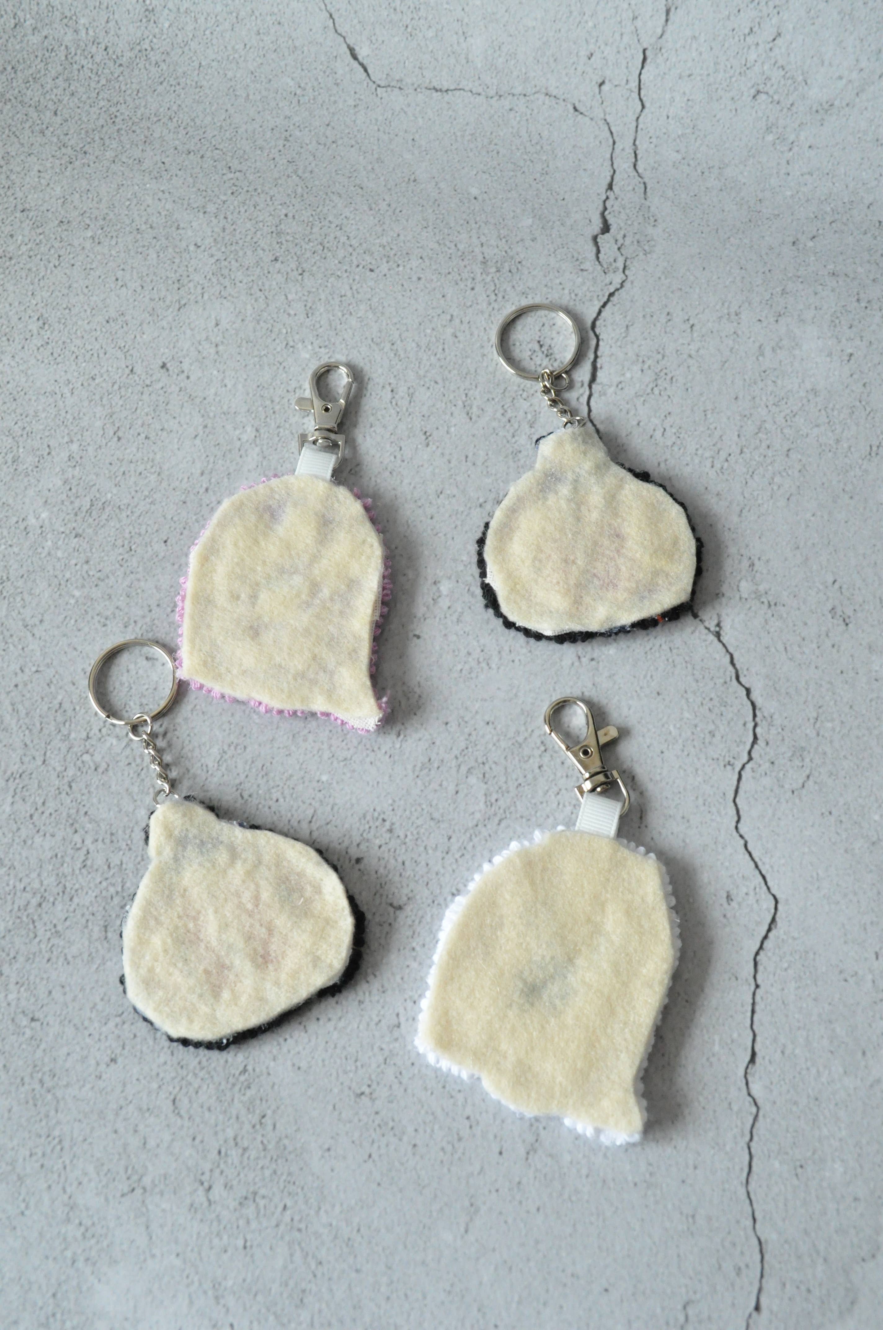 TheMellys – wholesale Keychain – Women's – Halloween  Punch Needle Keychain, Spooky Bag Charm5