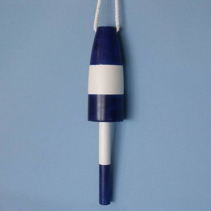 Hampton Nautical - Wholesale Sign - Dark Blue Cape Rock Lobster Trap Buoy Wall Sign1