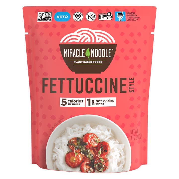 Miracle Noodle - Wholesale Pasta - Ready to Eat Noodles, Fettuccine style