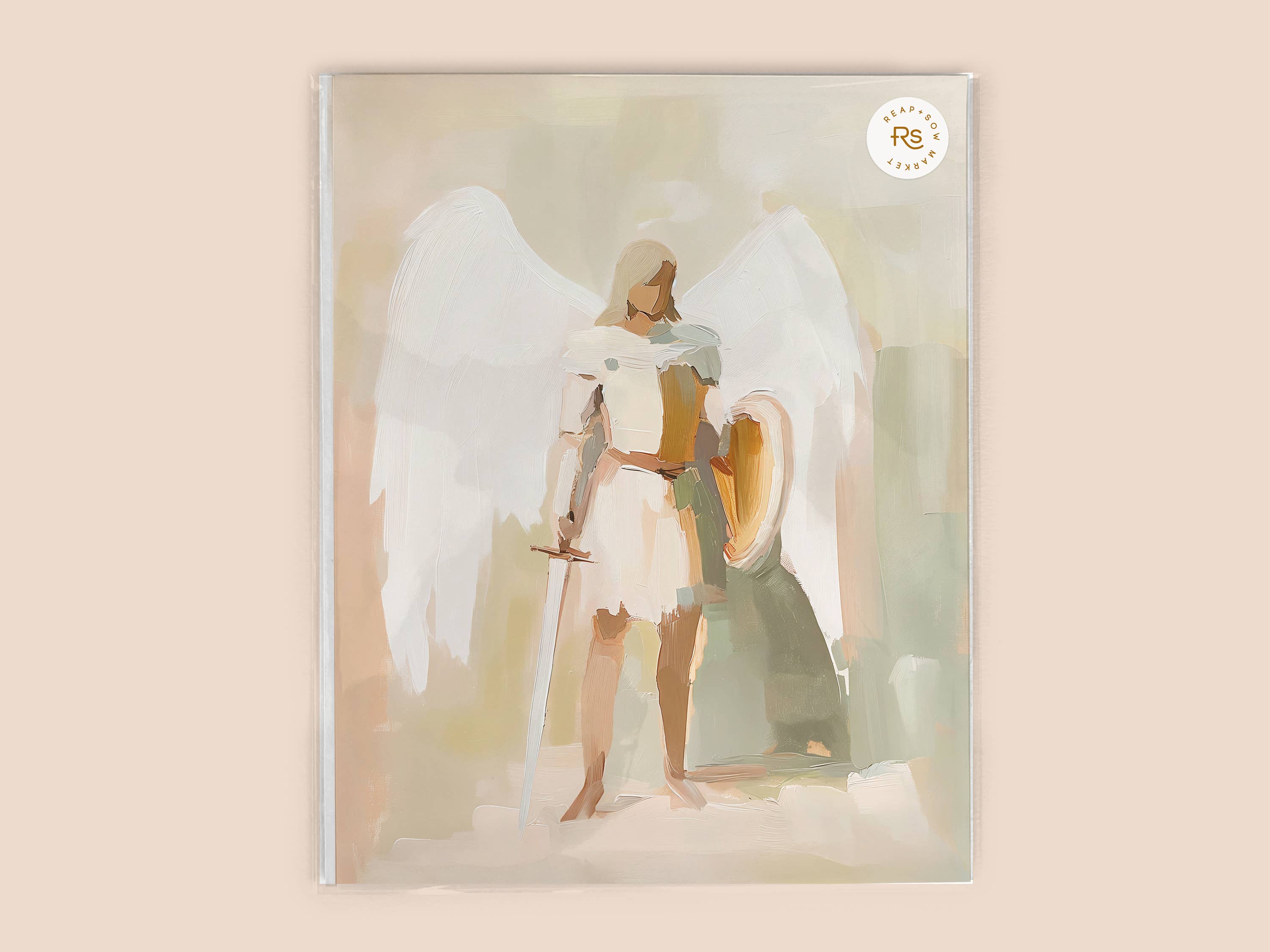 Reap+Sow - Wholesale Art print - St Michael the Archangel modern art print13