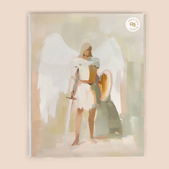 Reap+Sow – wholesale Art print – St Michael the Archangel modern art print13