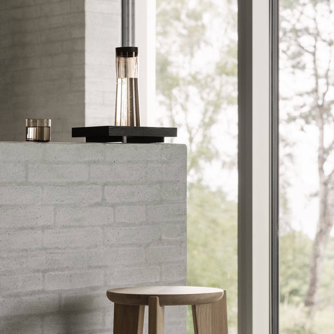 blomus - Wholesale Decorative Tray - ABENTO Hardwood Tray - Black3